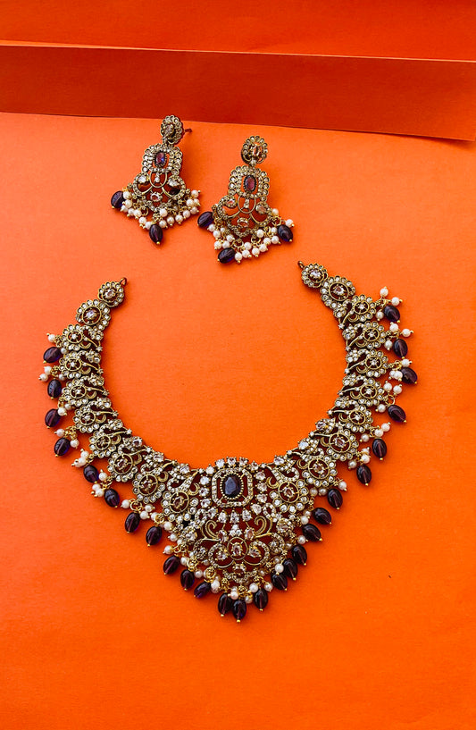 Mehendi Polish Choker set