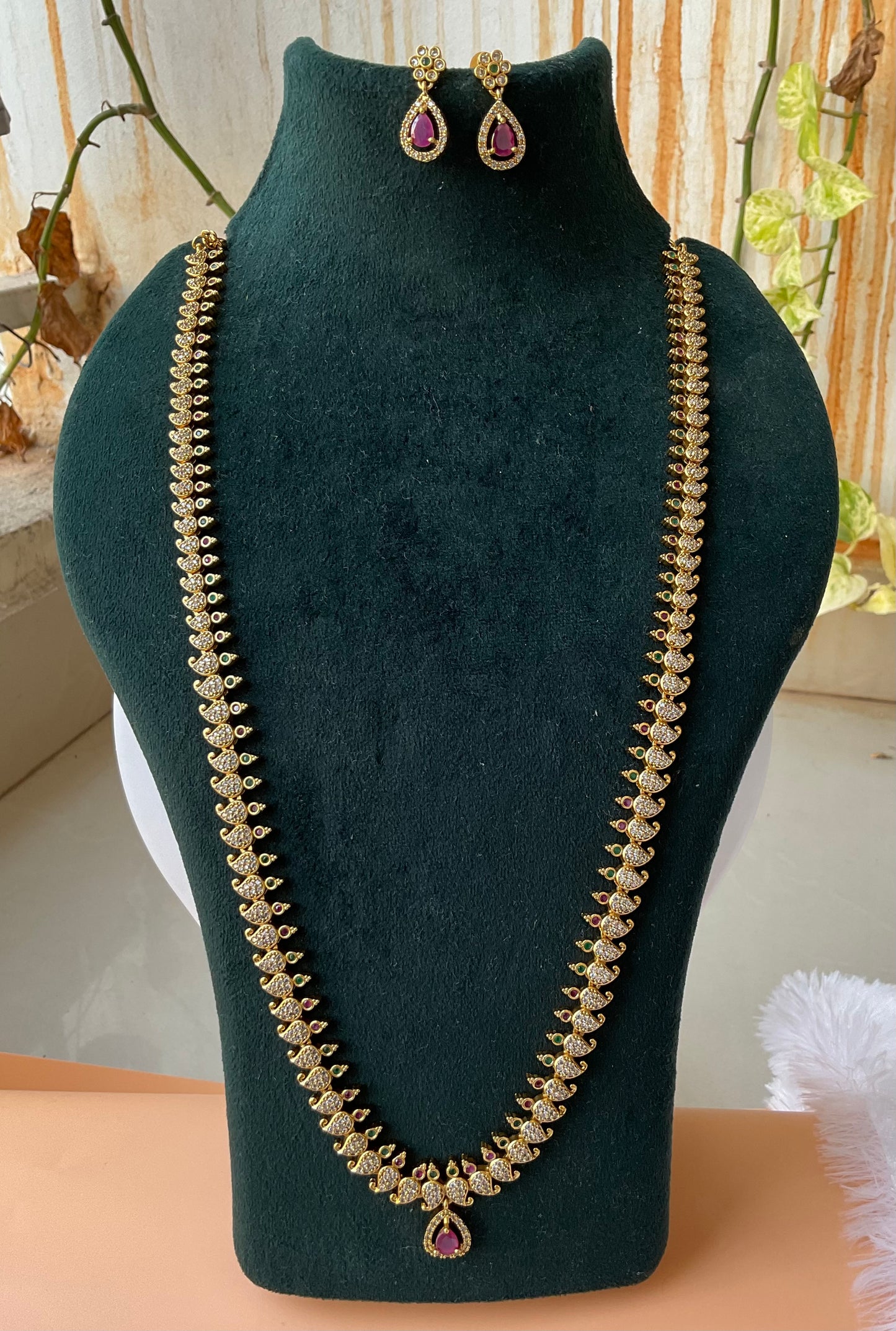 Mango embellishments long haram
