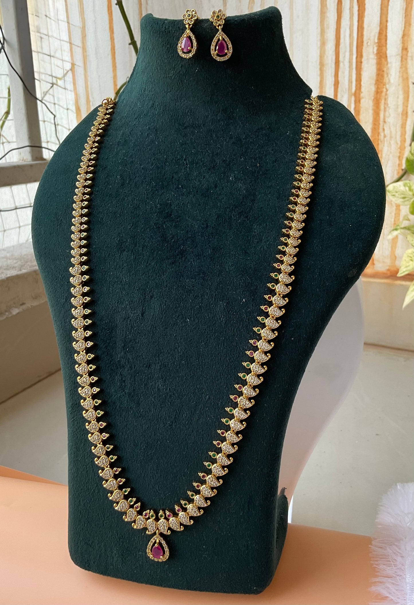 Mango embellishments long haram
