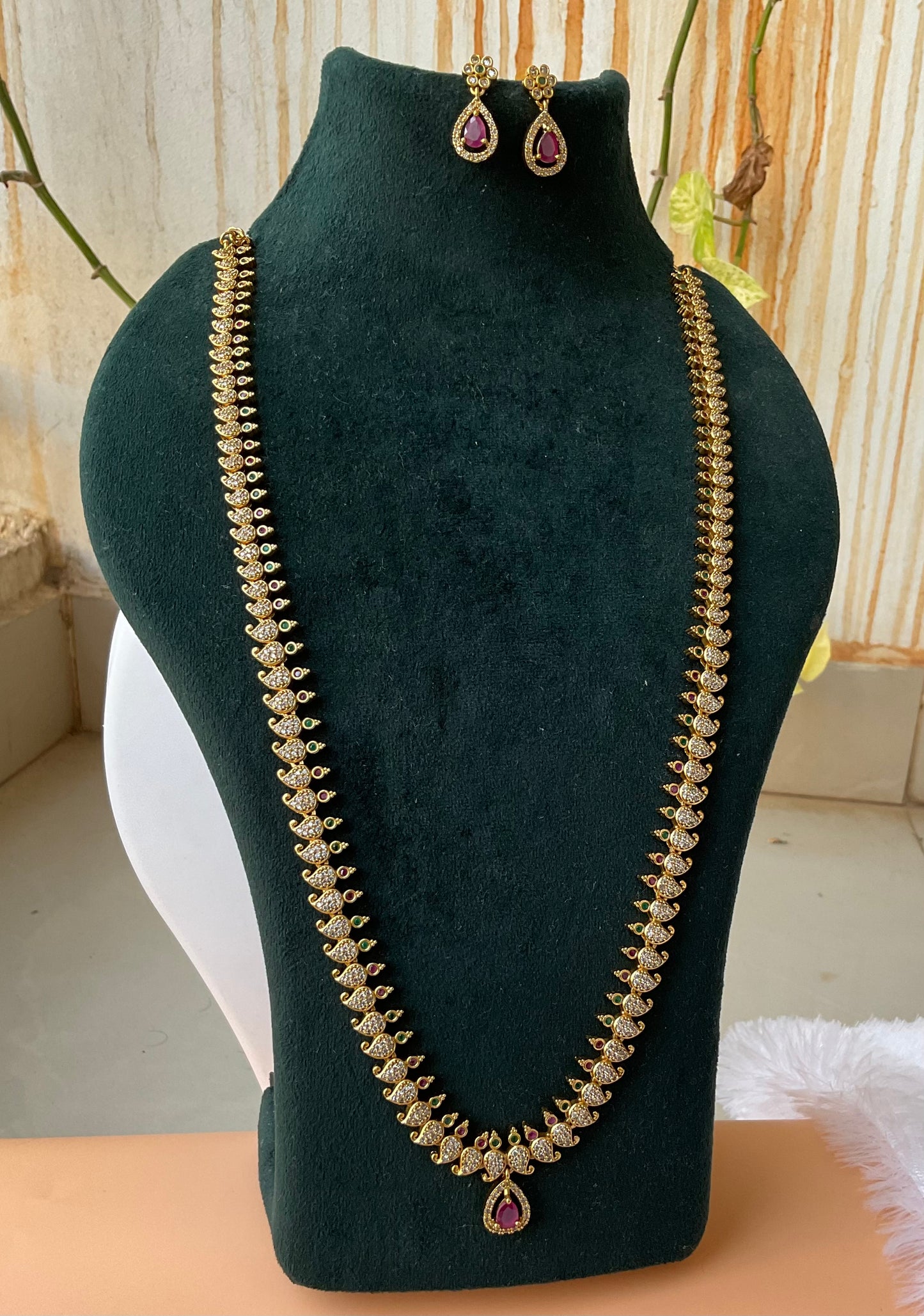 Mango embellishments long haram