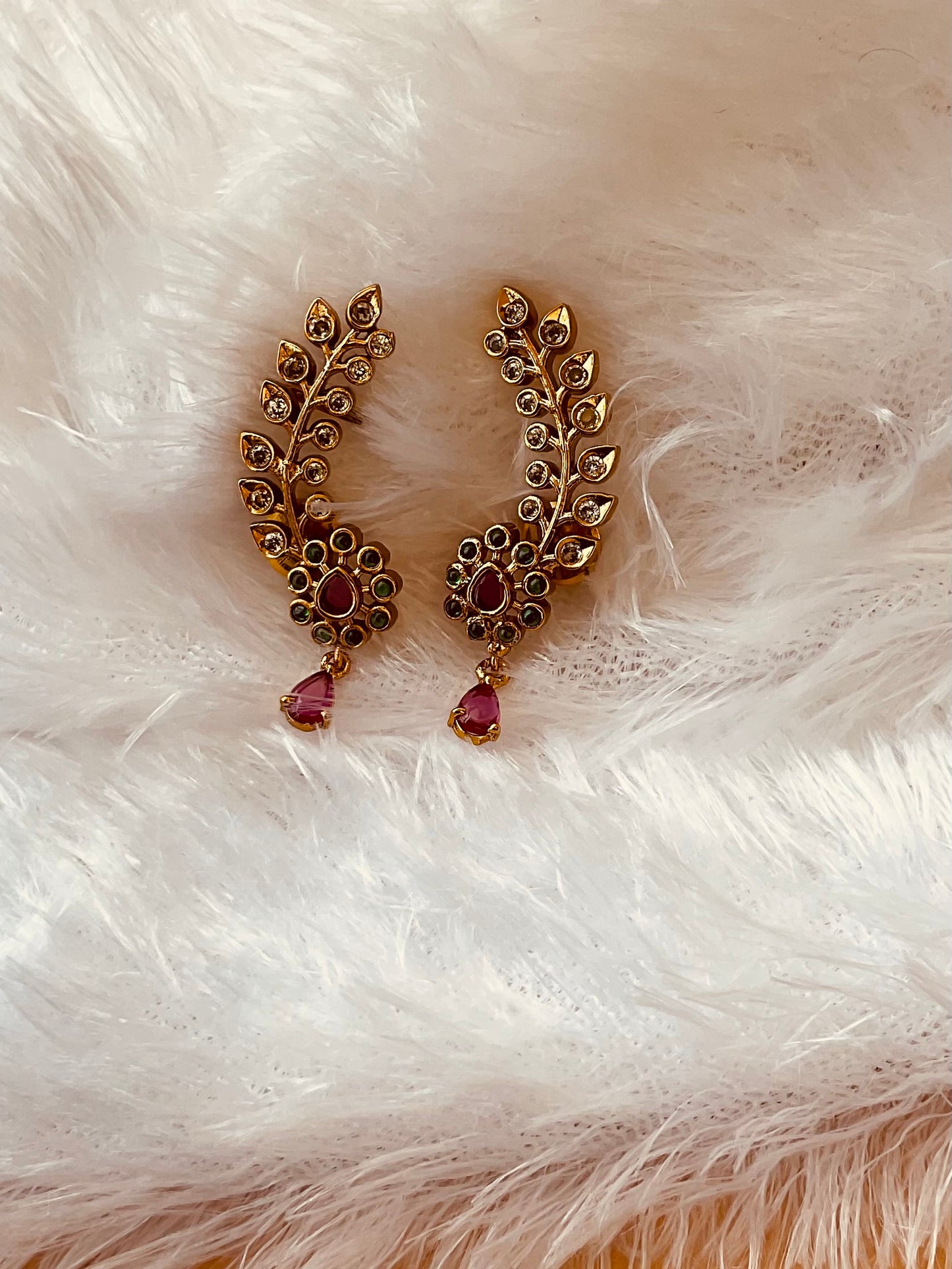 Chinthaku styled earrings
