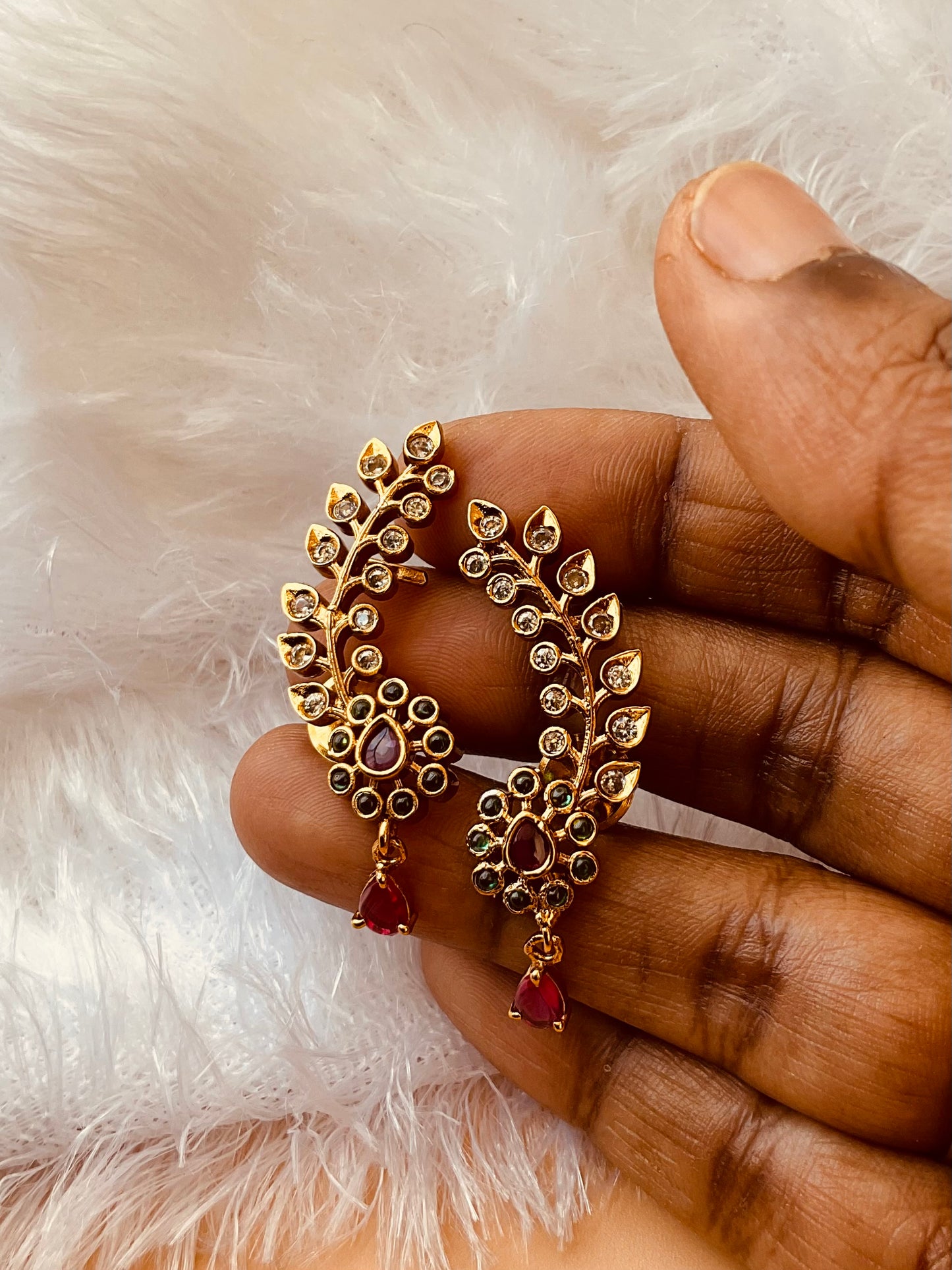 Chinthaku styled earrings