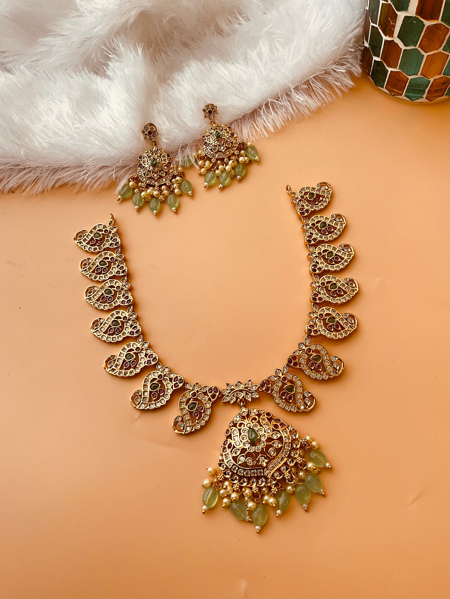 Mango Haram with earrings