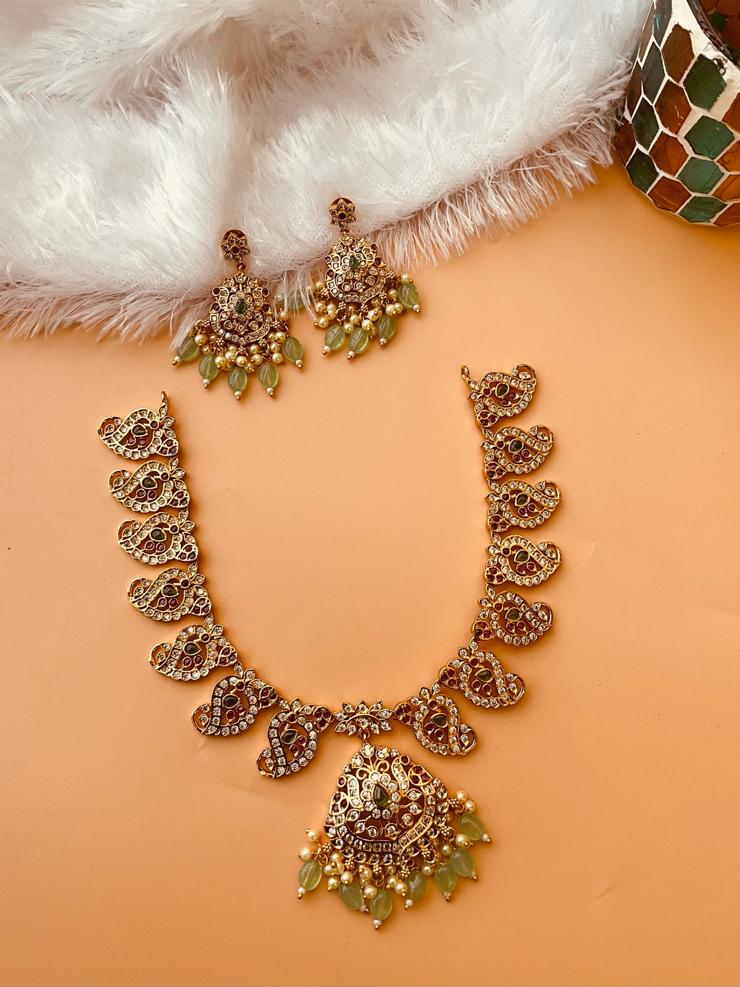 Mango Haram with earrings
