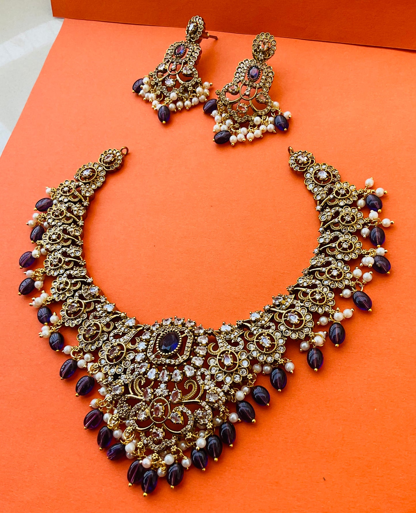 Mehendi Polish Choker set