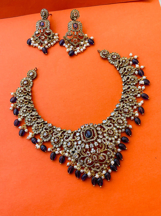 Mehendi Polish Choker set