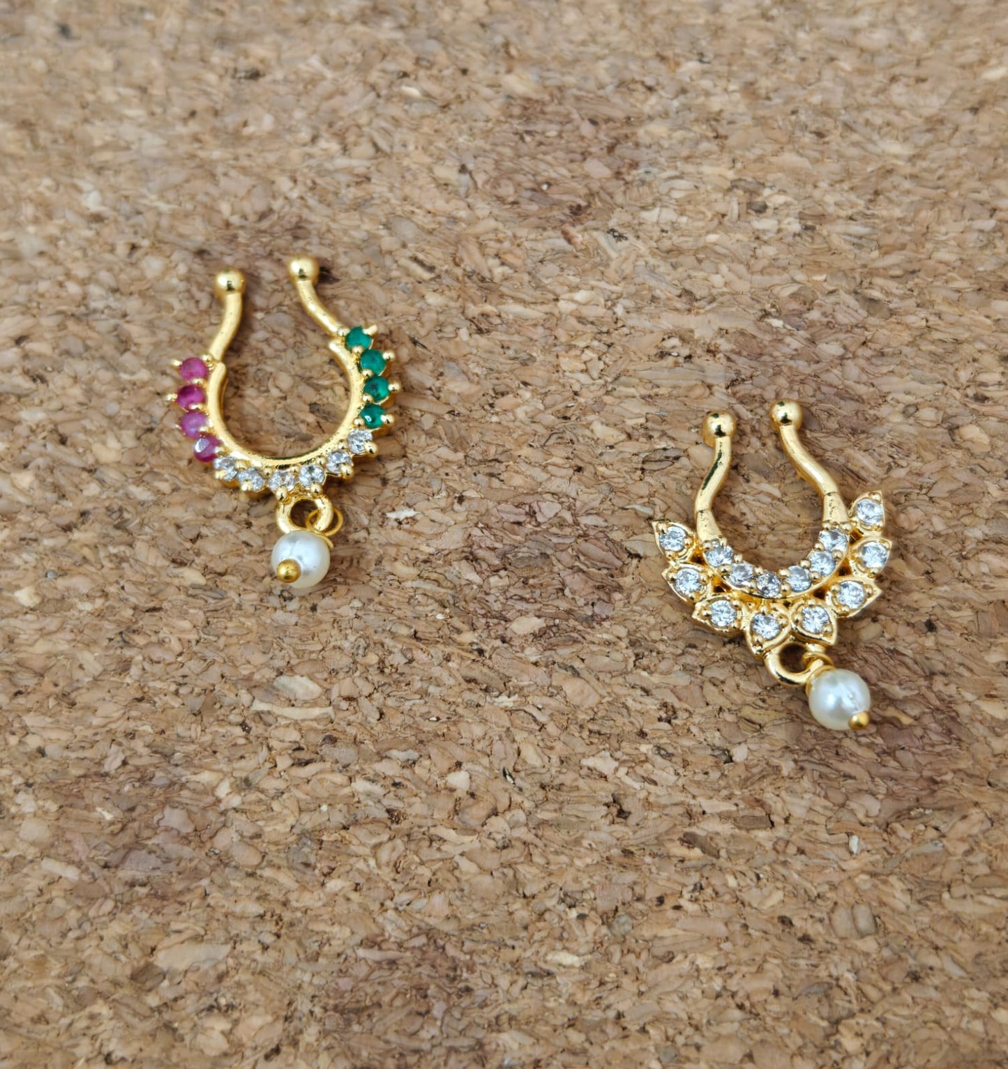 Septum nose ring- ( pack of 2)