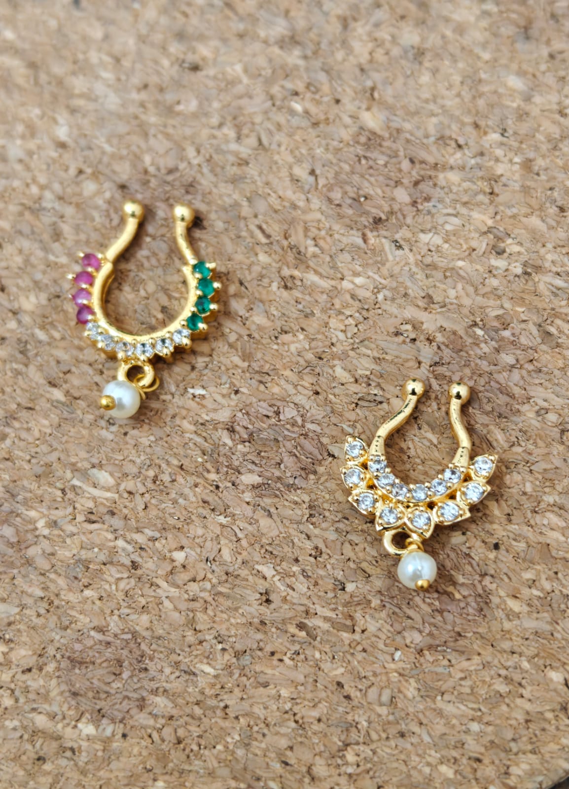 Septum nose ring- ( pack of 2)