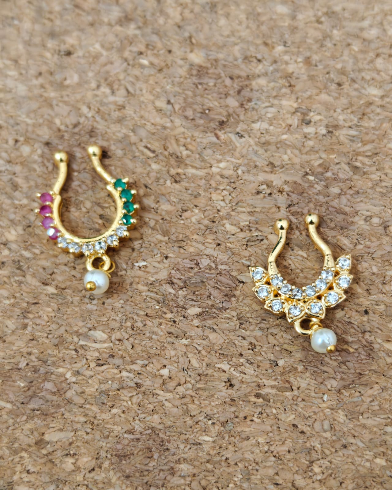 Septum nose ring- ( pack of 2)